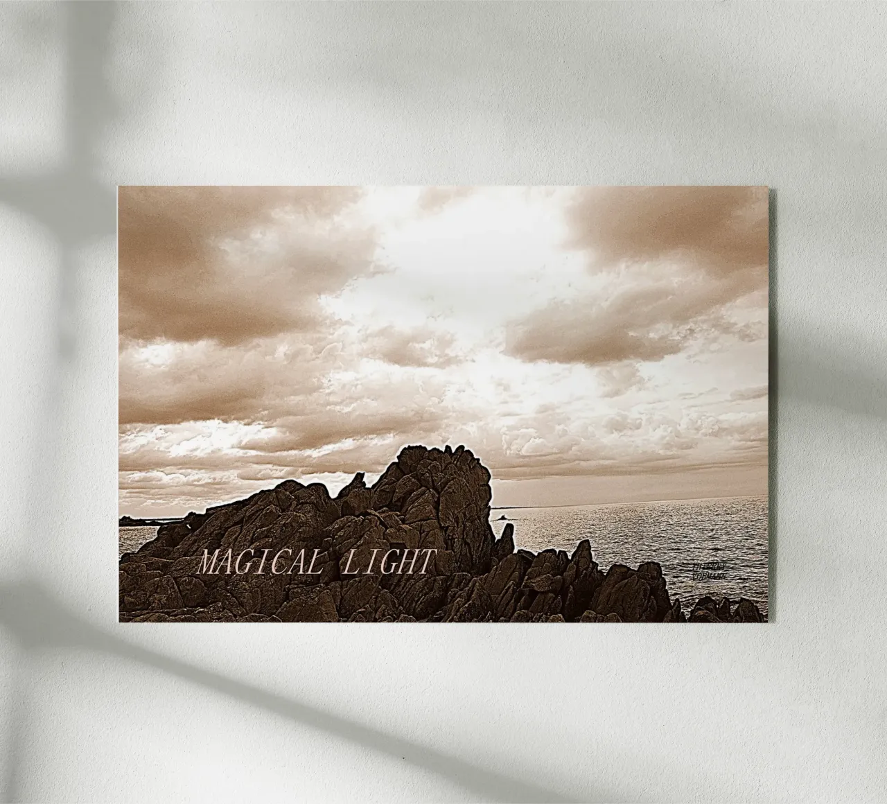 LUCE MAGICA plexiglass da TYPOGRAPHY BY THIERRY VOBMANN