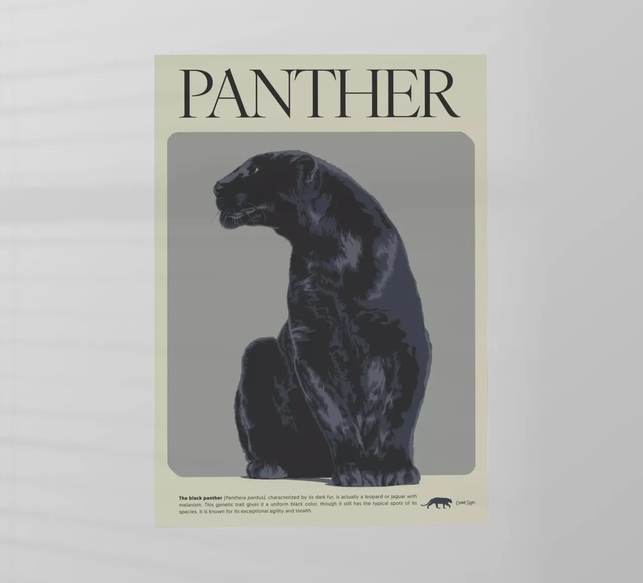 PANTHER pellicola backlit da Cranio Dsgn