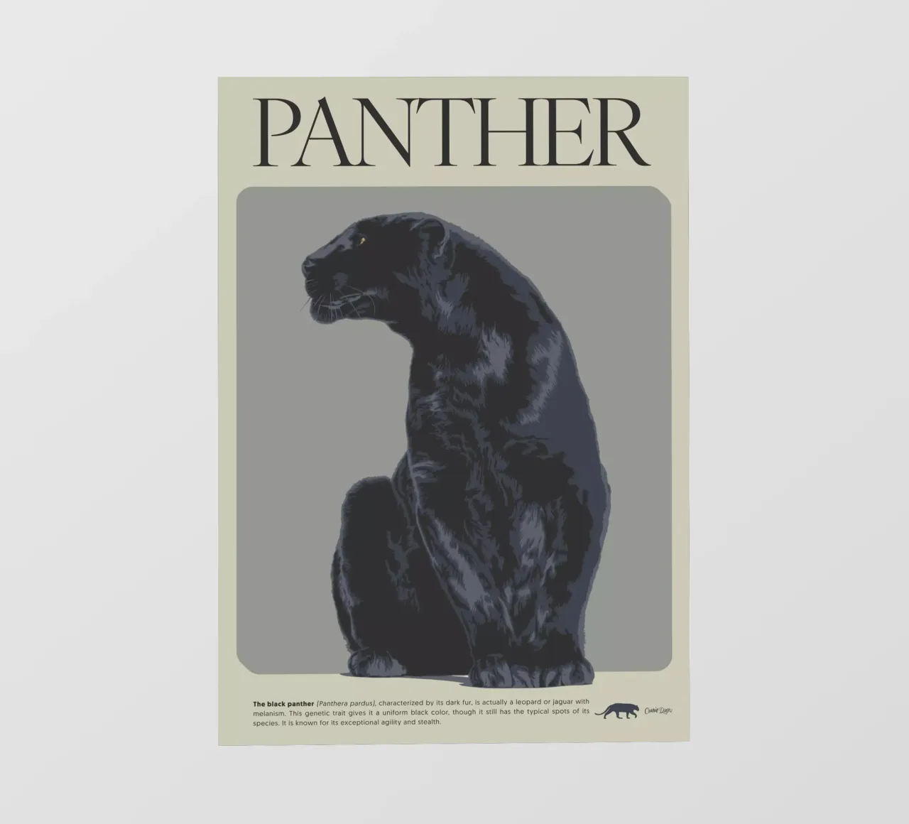 PANTHER pellicola backlit da Cranio Dsgn