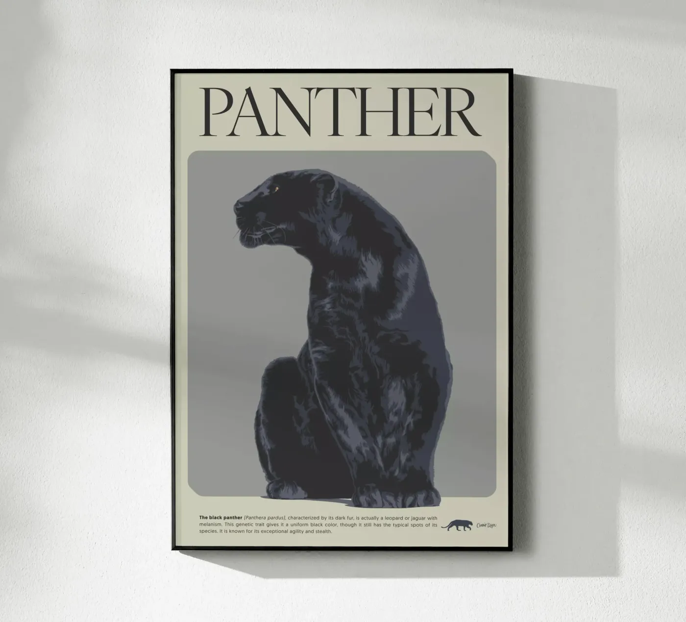 PANTHER acryl van Cranio Dsgn