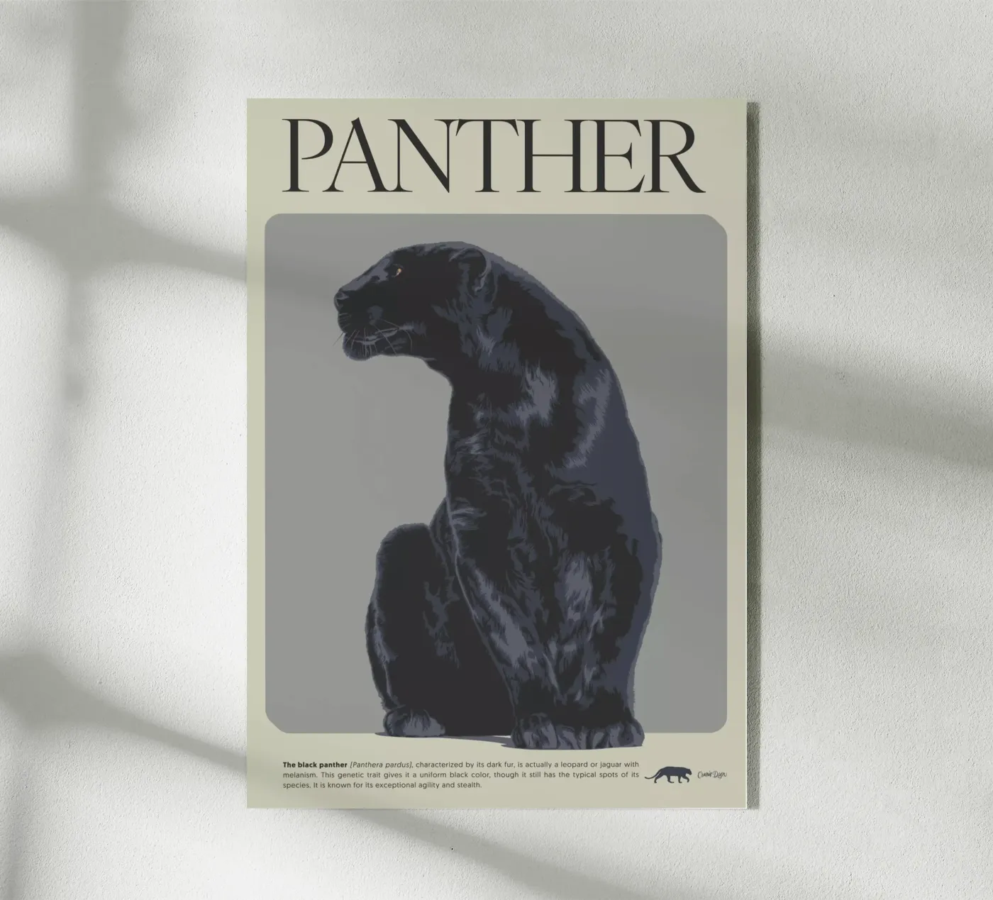 PANTHER acryl van Cranio Dsgn