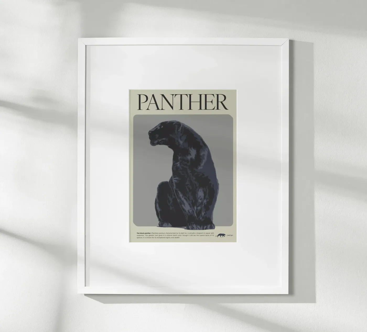 PANTHER Poster von Cranio Dsgn