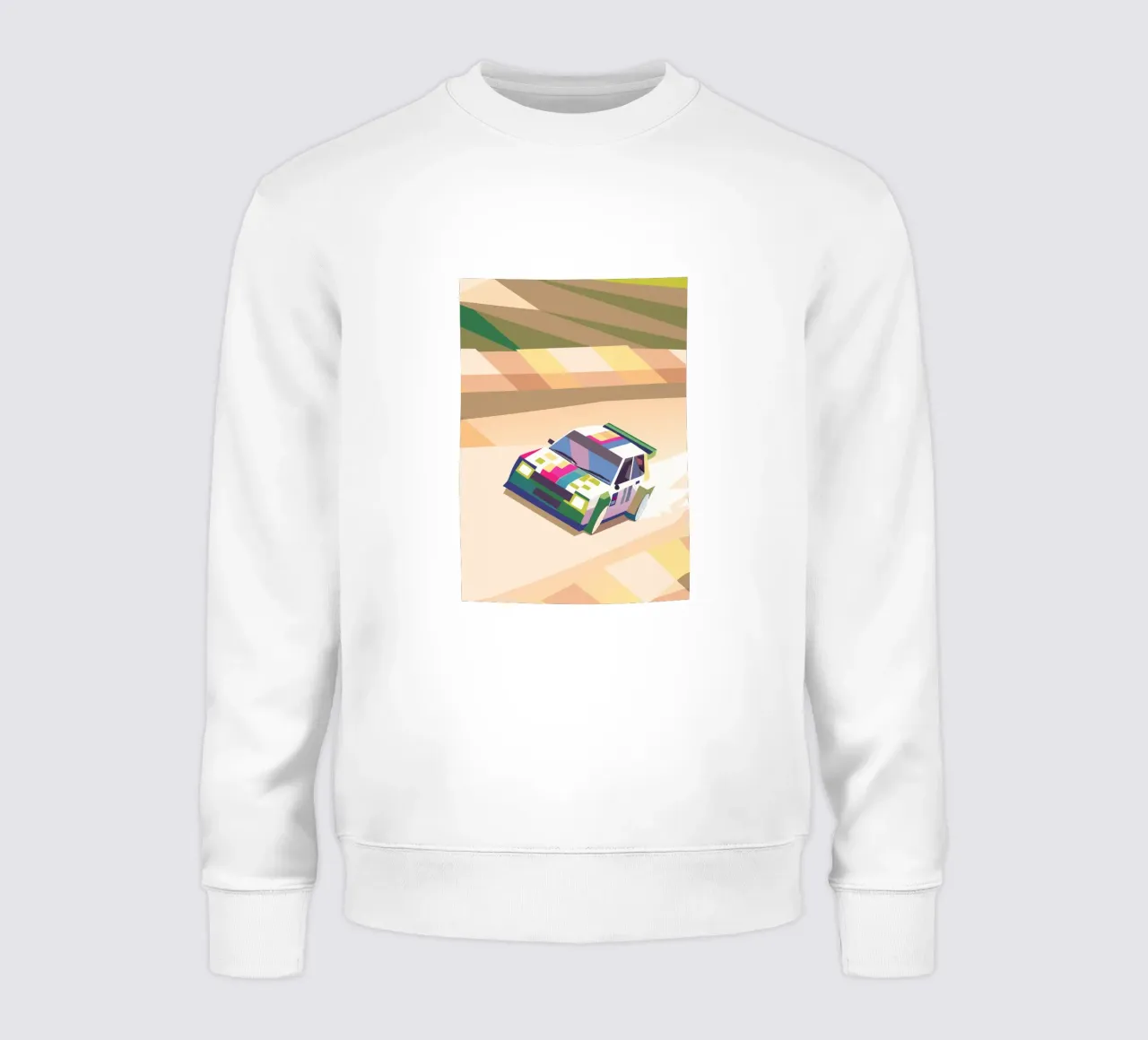 Auto da rally classica felpa da POLYGON SPECIAL