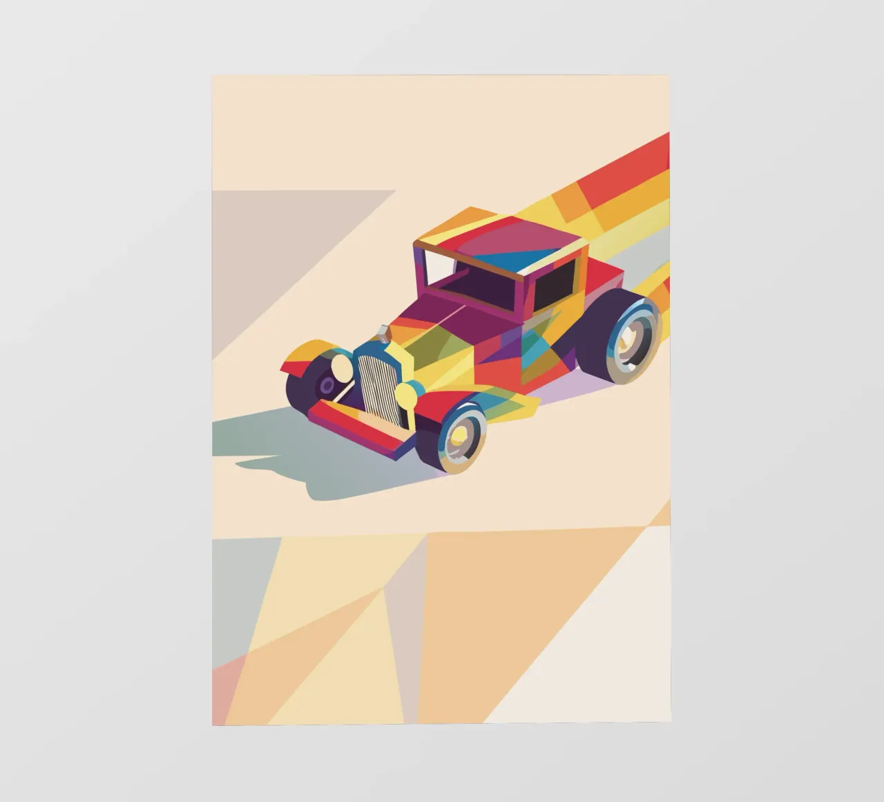 Oldtimer Fototapete von POLYGON SPECIAL