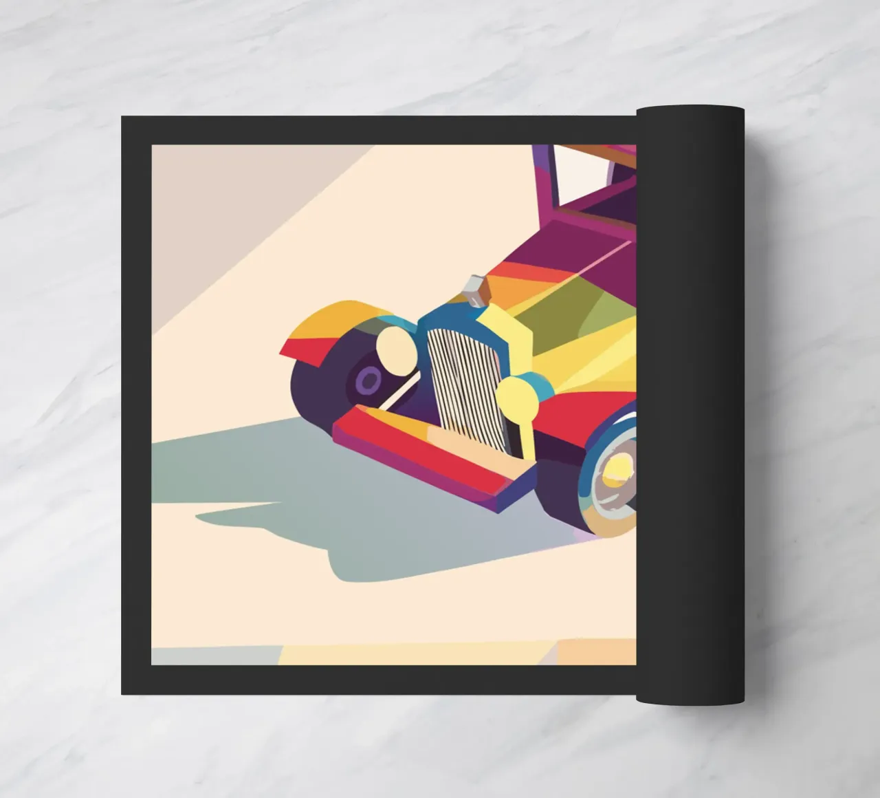 Oldtimer Fußmatte von POLYGON SPECIAL