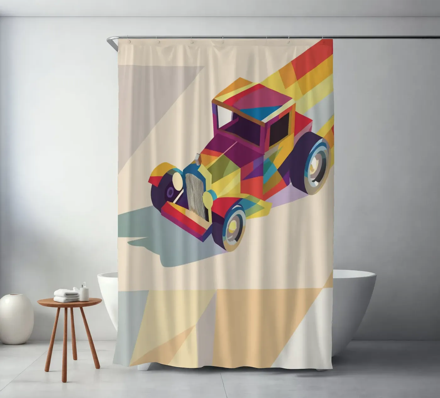 Classic Car Duschvorhang von POLYGON SPECIAL