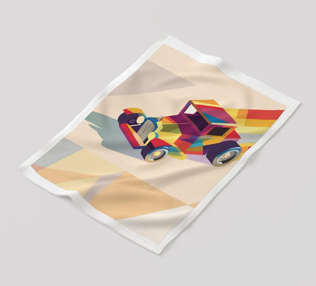 Oldtimer Fleecedecke von POLYGON SPECIAL