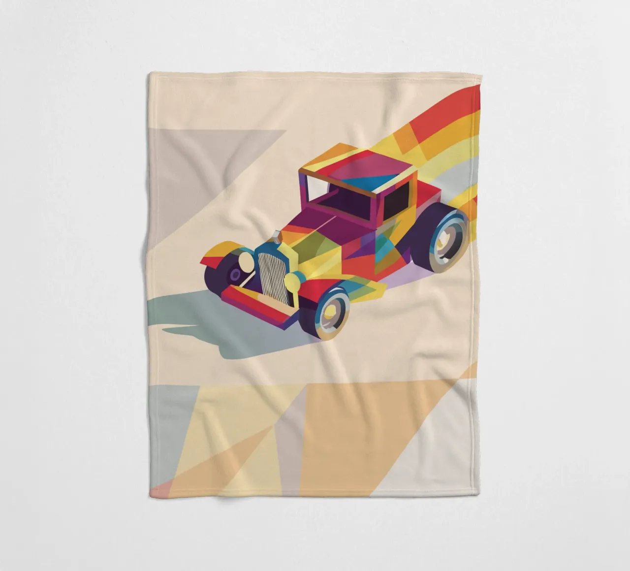 Oldtimer Fleecedecke von POLYGON SPECIAL