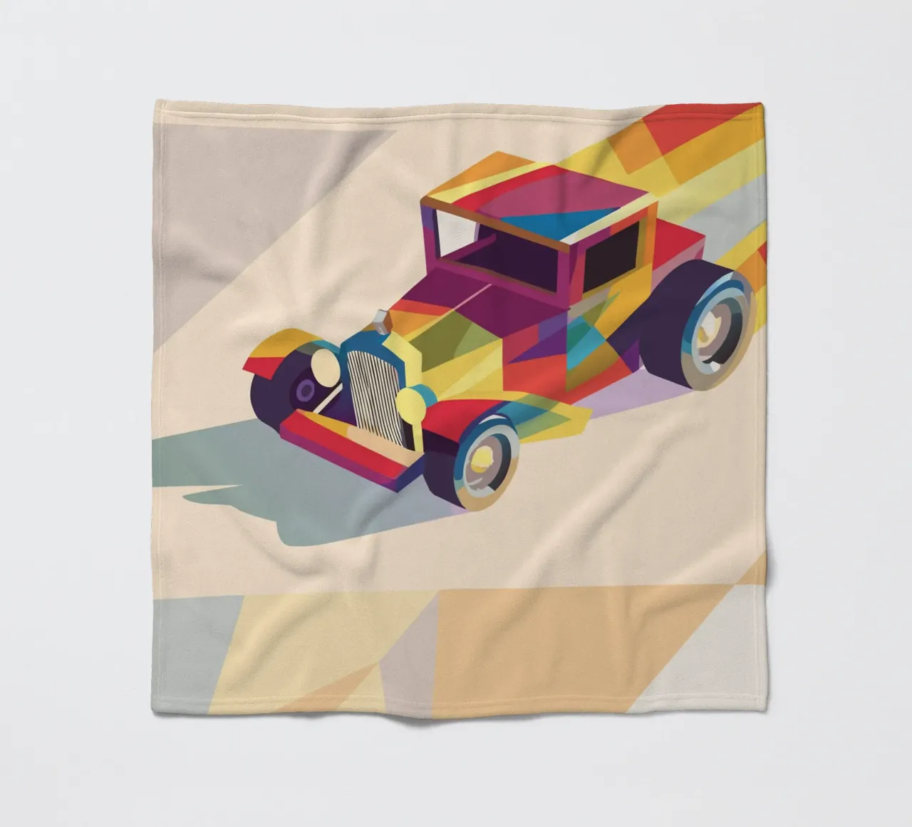 Oldtimer Fleecedecke von POLYGON SPECIAL