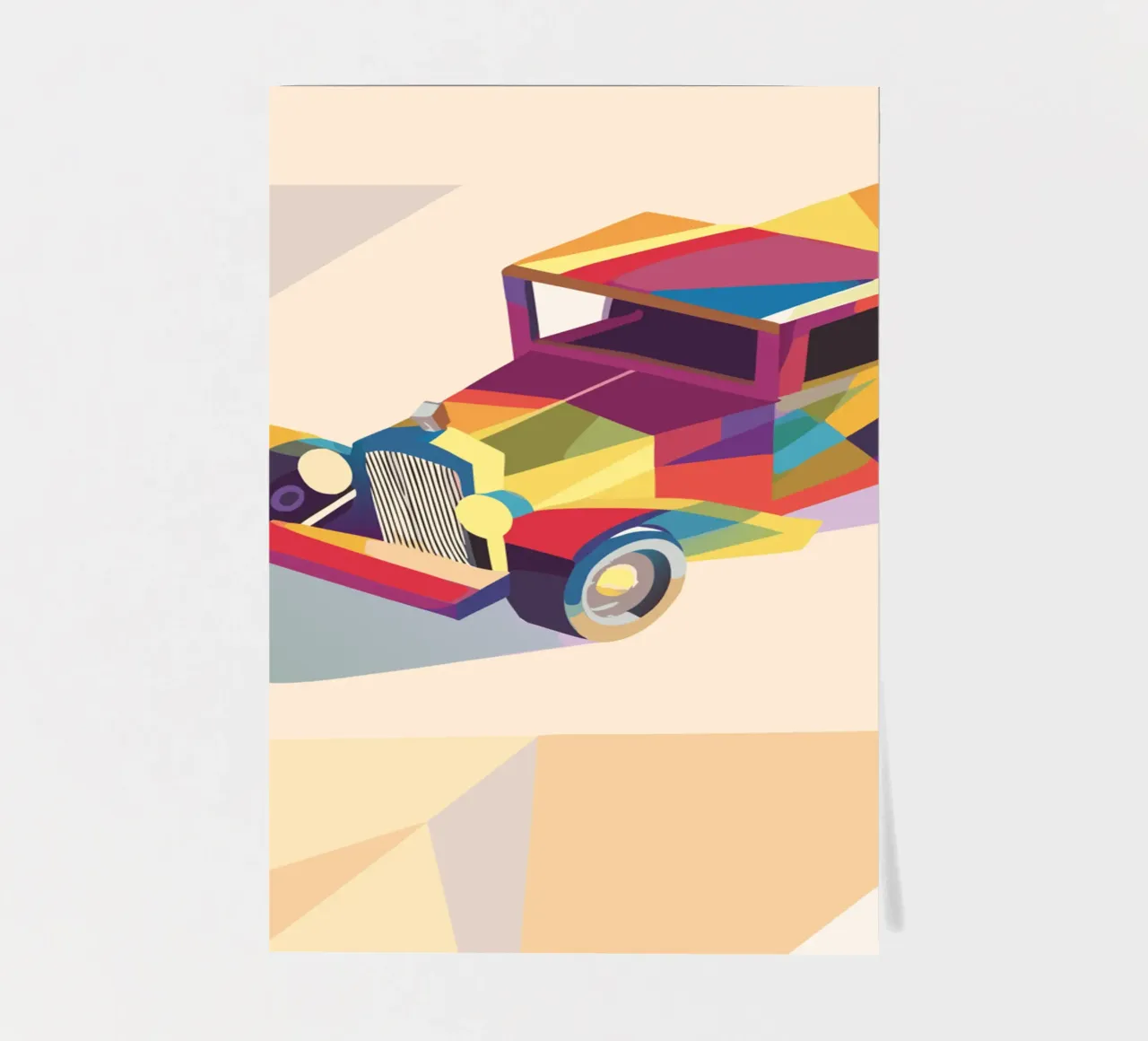 Oldtimer Stickerbogen von POLYGON SPECIAL