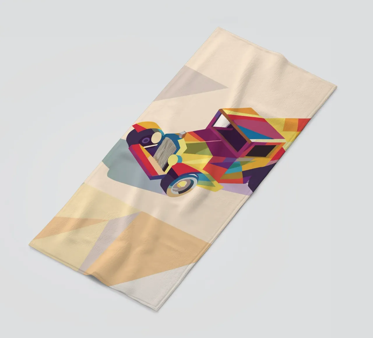 Oldtimer Strandtuch von POLYGON SPECIAL