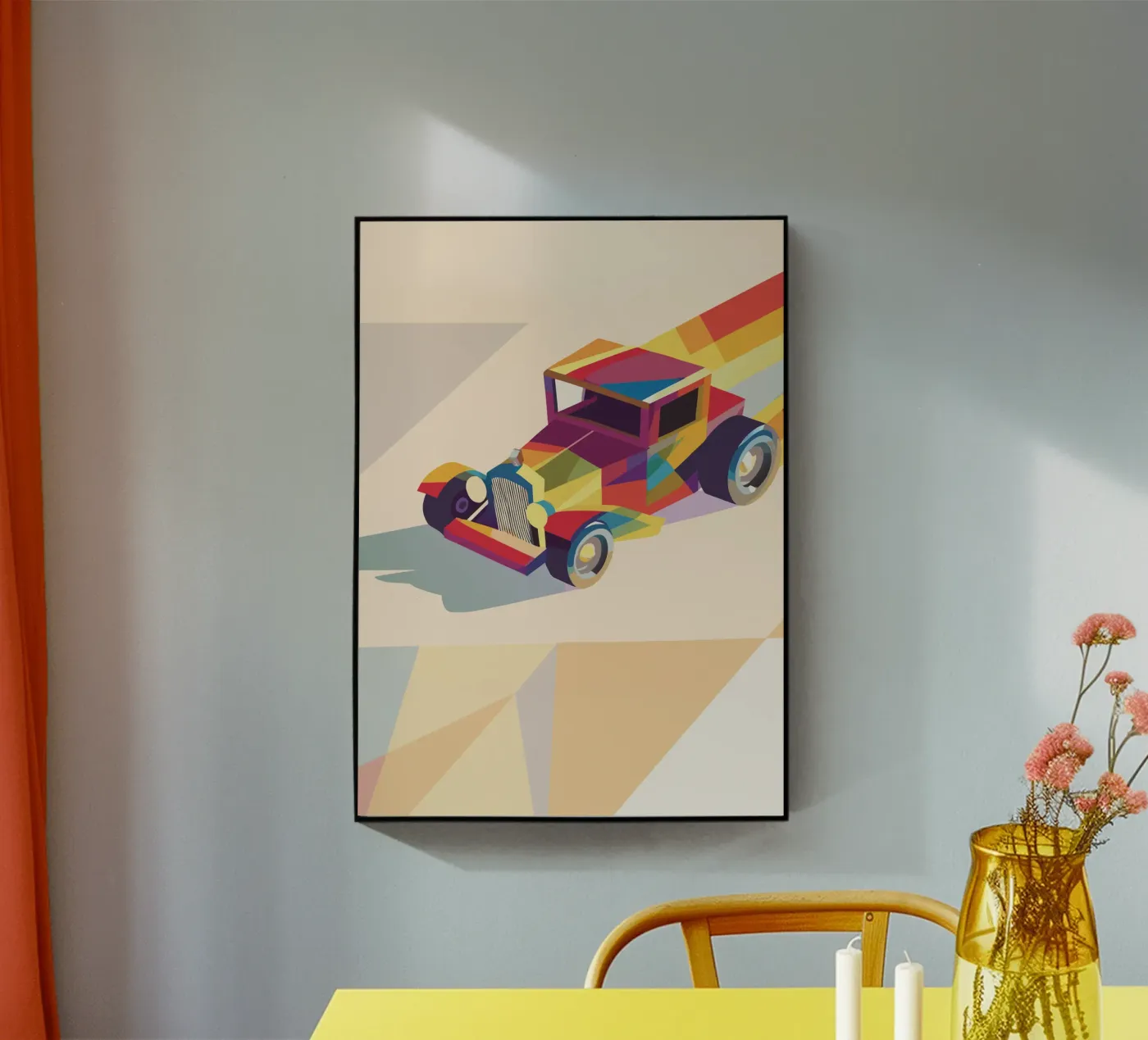 Klassieke auto acryl van POLYGON SPECIAL