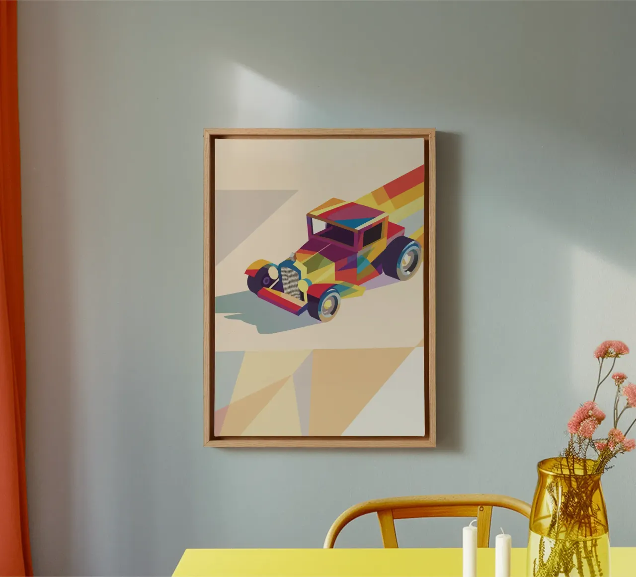 Oldtimer Leinwand von POLYGON SPECIAL