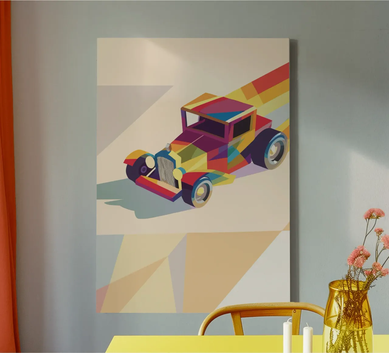 Klassieke auto canvas van POLYGON SPECIAL