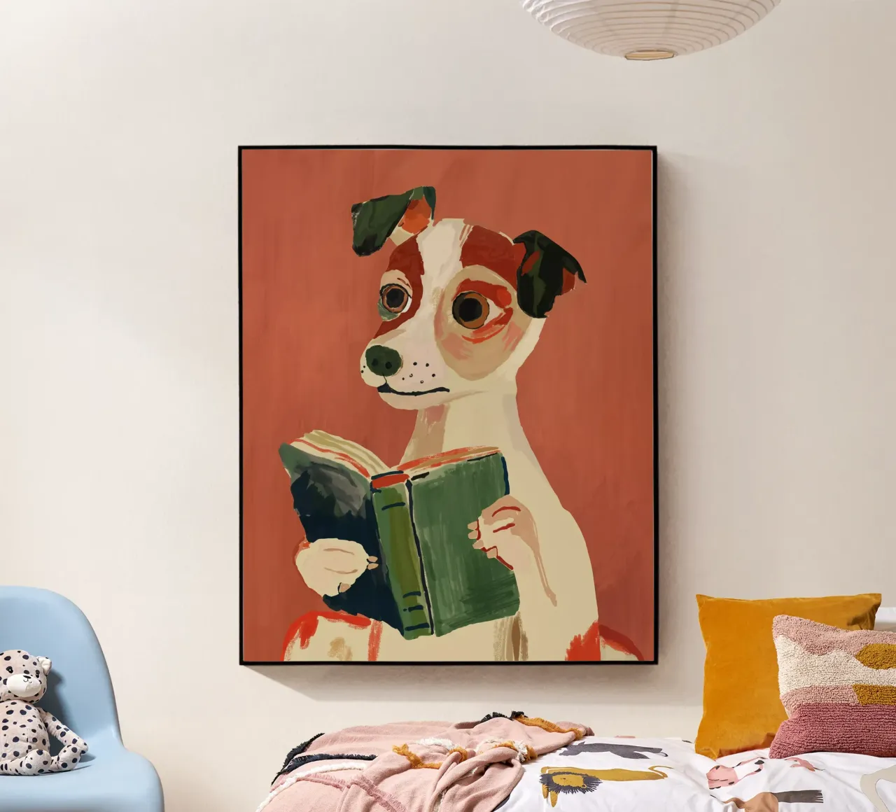 Il cane libraio plexiglass da ArtsySesta