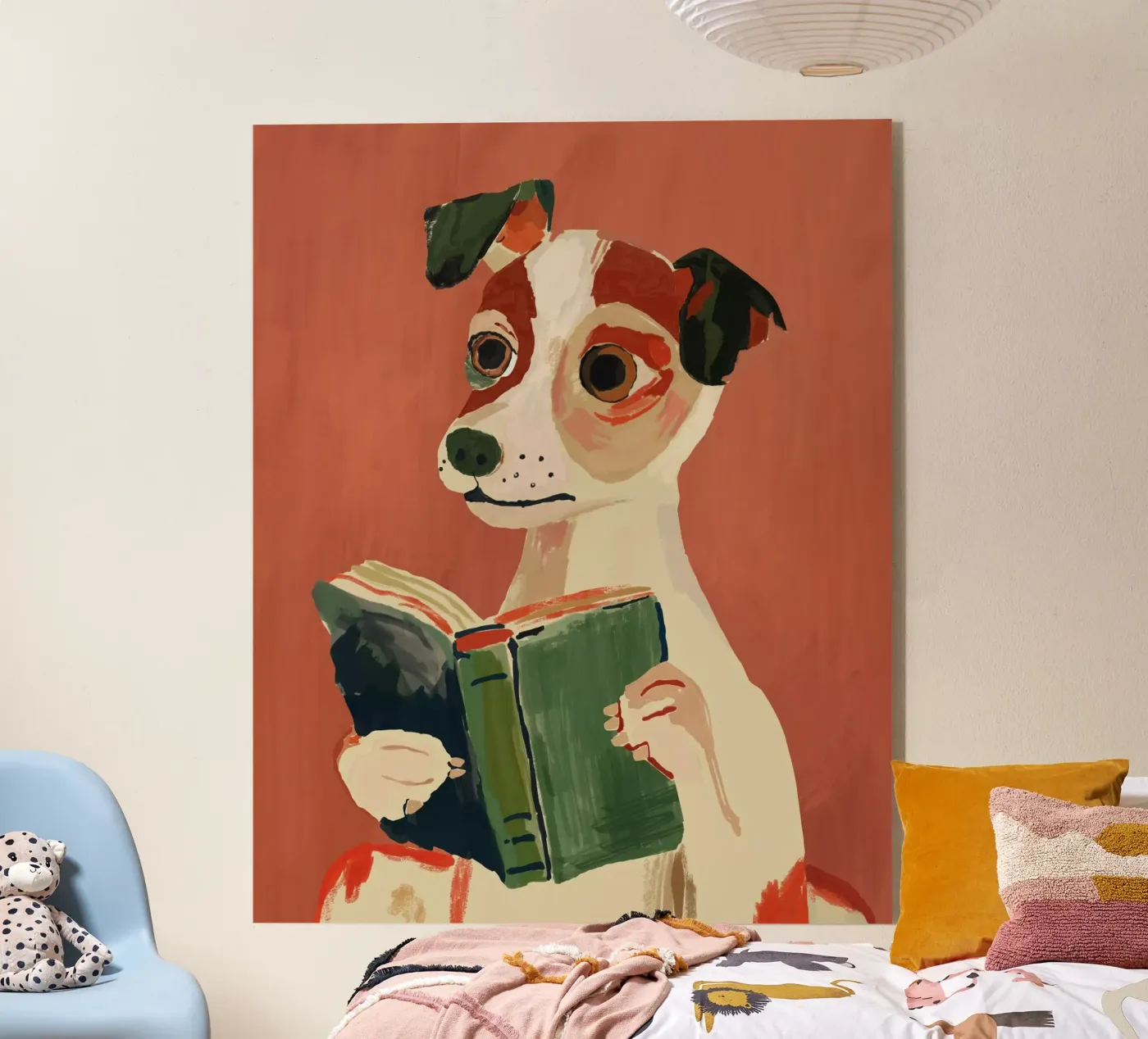 Il cane libraio plexiglass da ArtsySesta