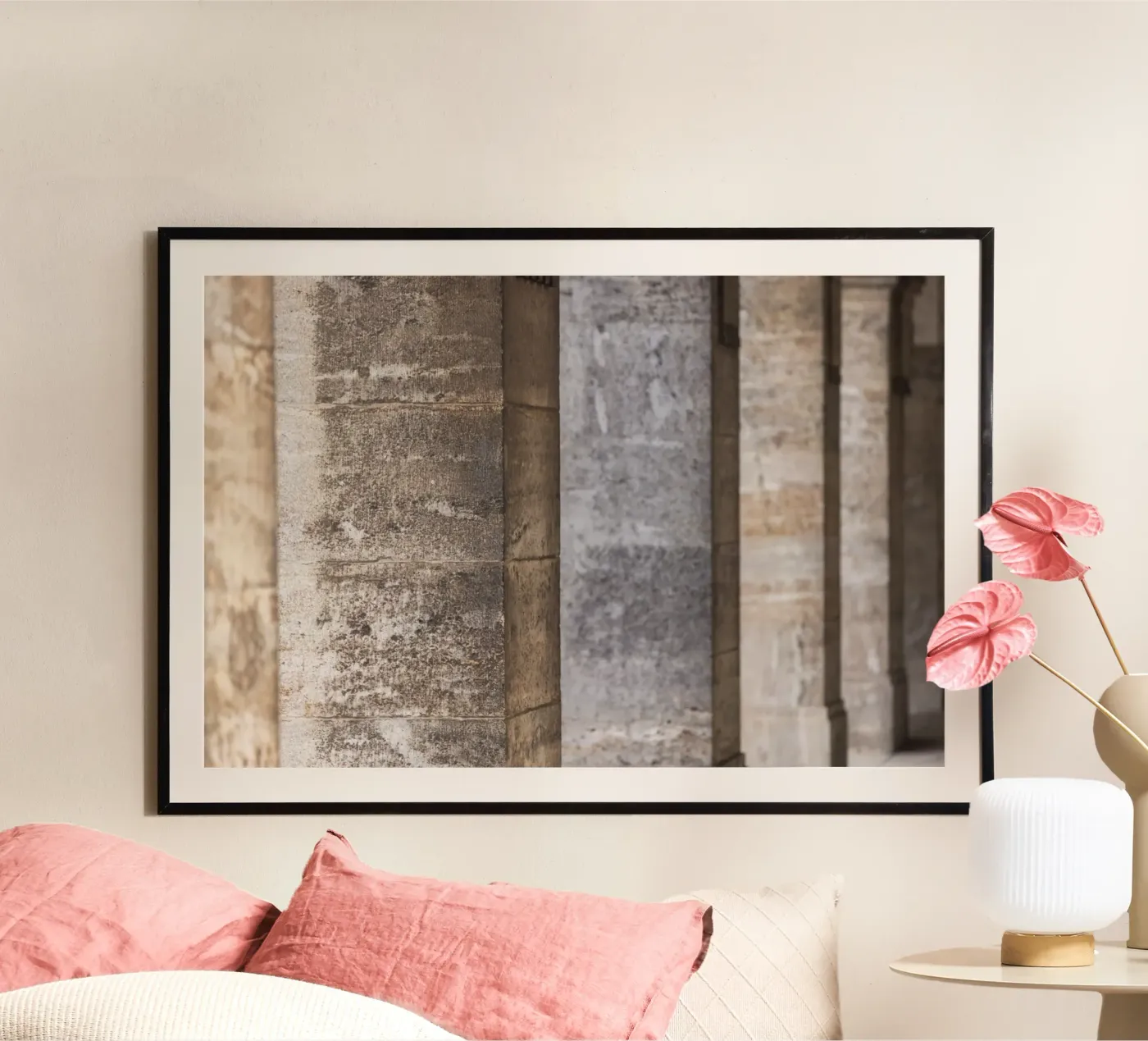 Columns 1 Poster von Mareike Böhmer Photography