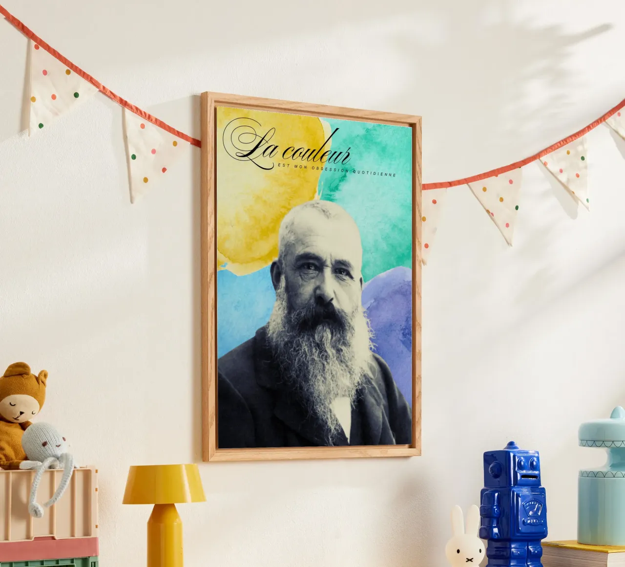 Monet acrylic glass by Emma Jane