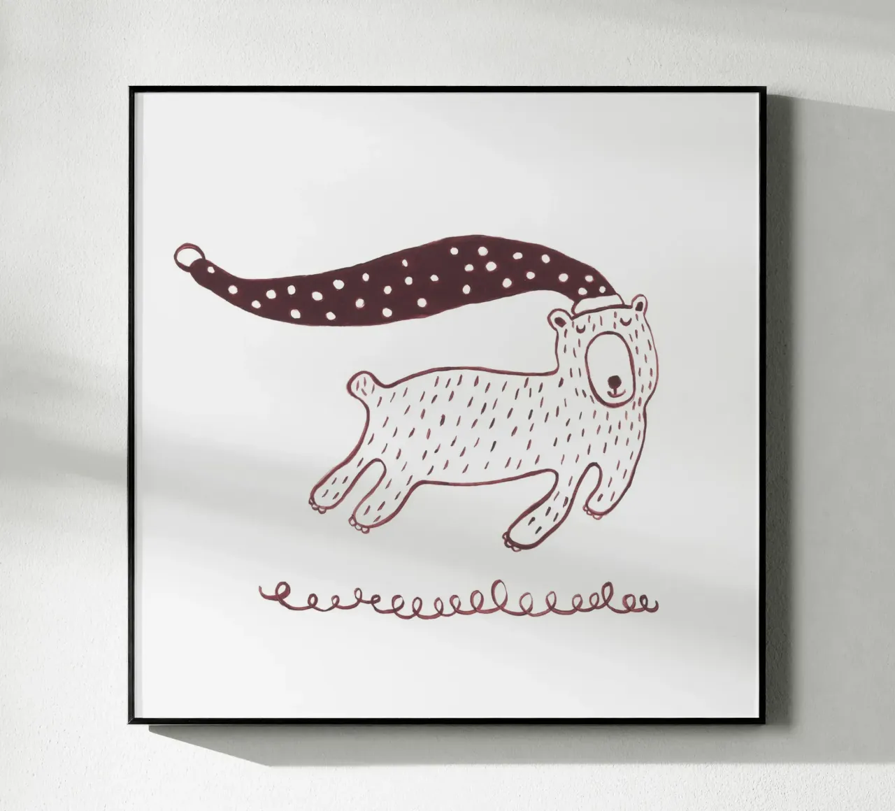 Bearly Awake plexiglass da Christina Heitmann