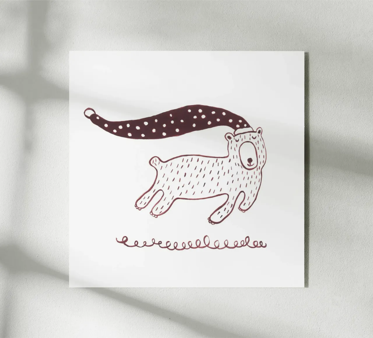 Bearly Awake plexiglass da Christina Heitmann