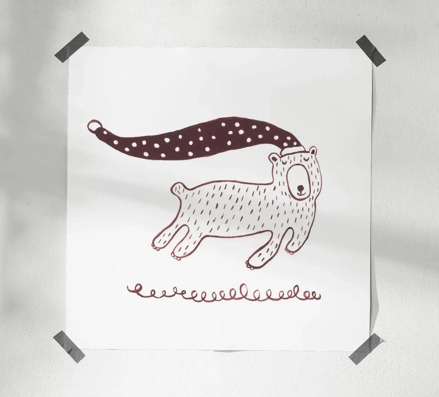 Bearly Awake poster da Christina Heitmann