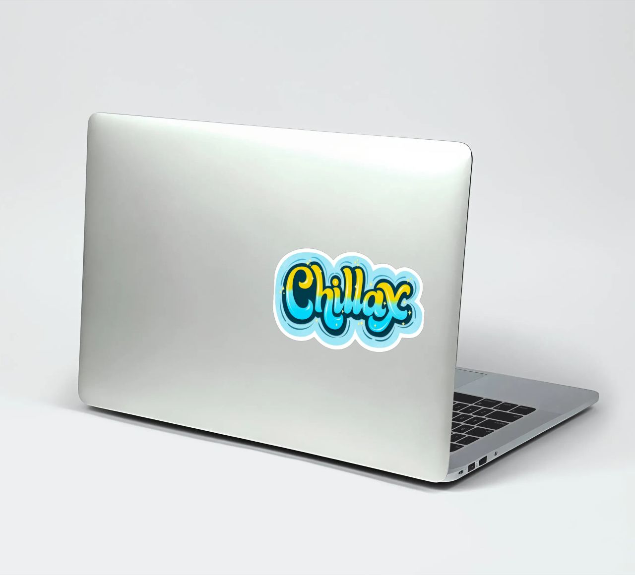 Chill encore une fois. Chillax. autocollant de CalliLetters