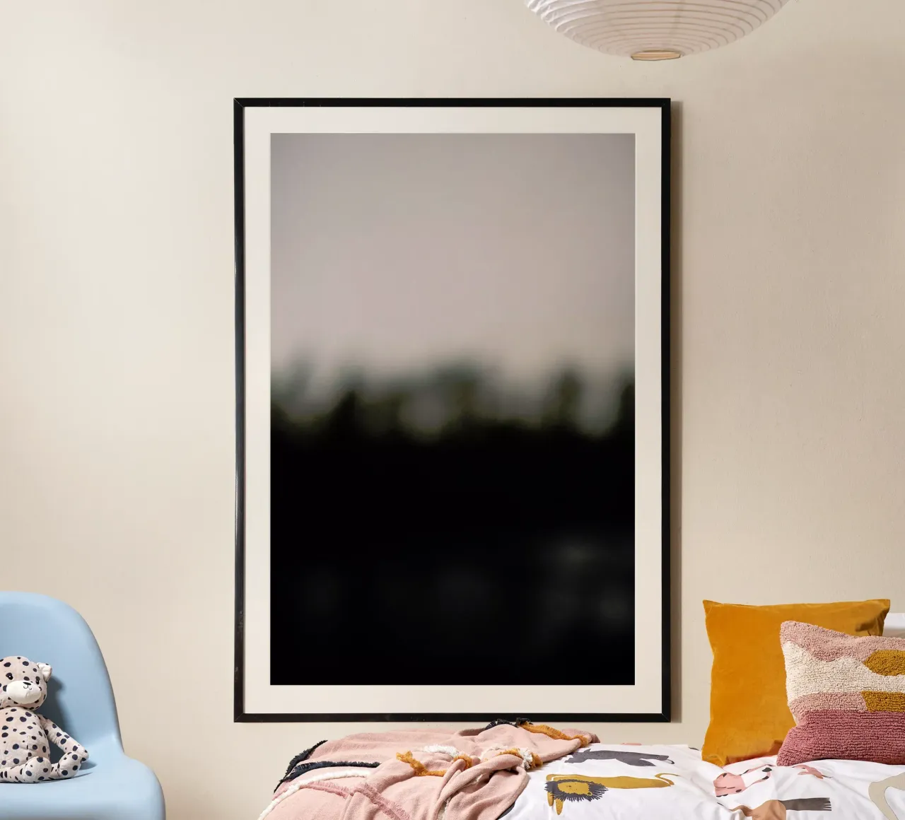 On Road 1 poster con telaio in legno da RK Design