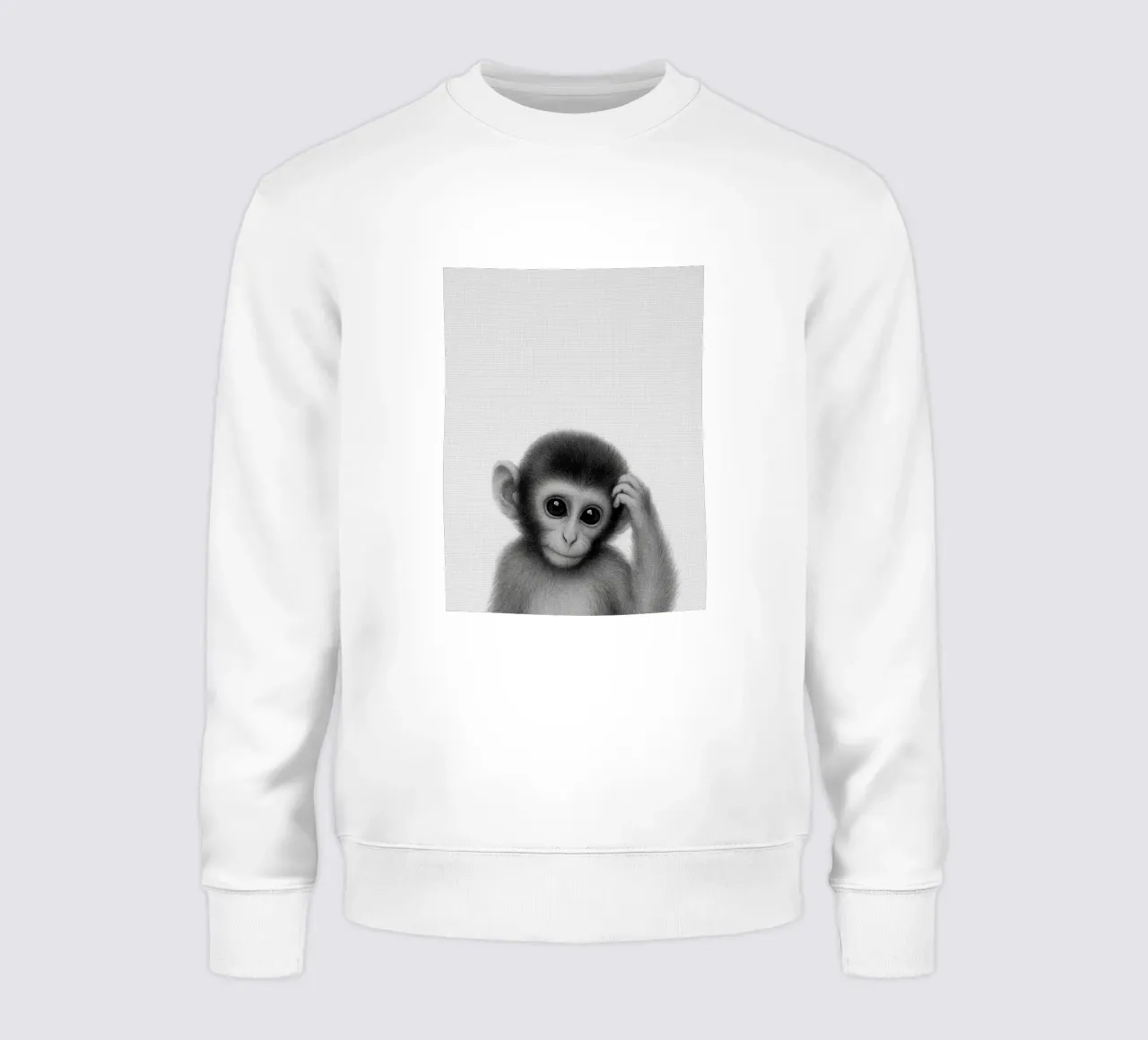 Monkey felpa da Ella Barga