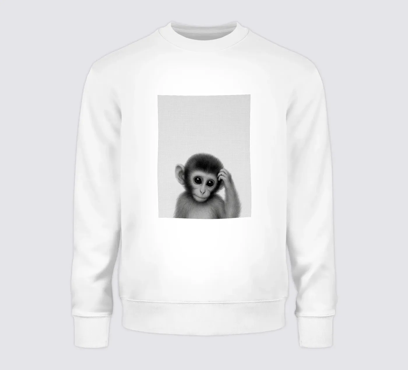 Monkey felpa da Ella Barga