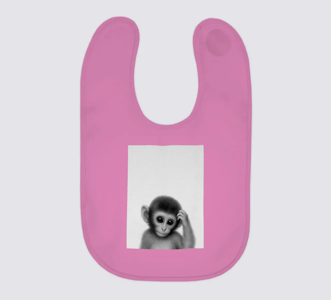 Monkey Babylätzchen von Ella Barga