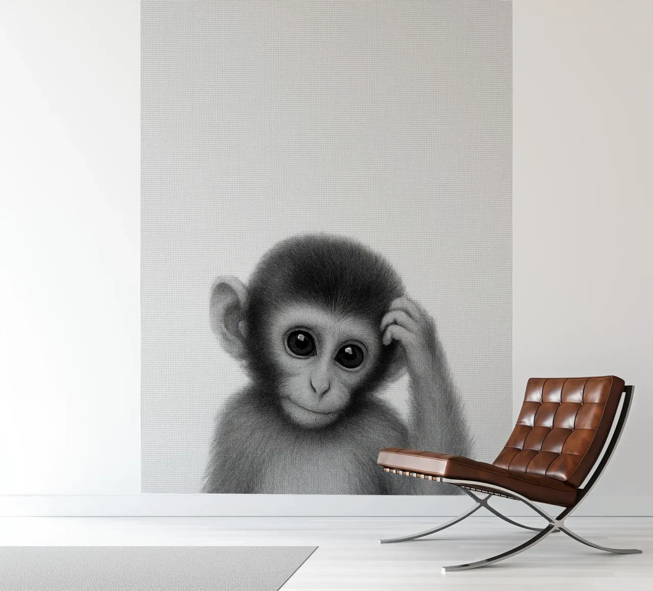 Monkey photo wallpaper by Ella Barga