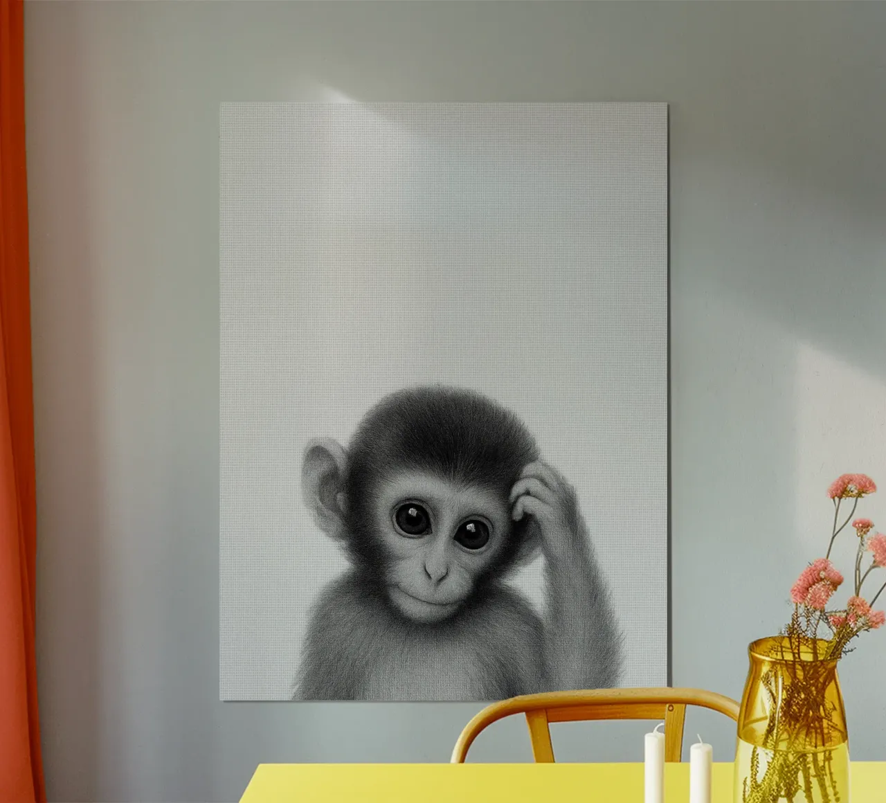 Monkey poster da Ella Barga