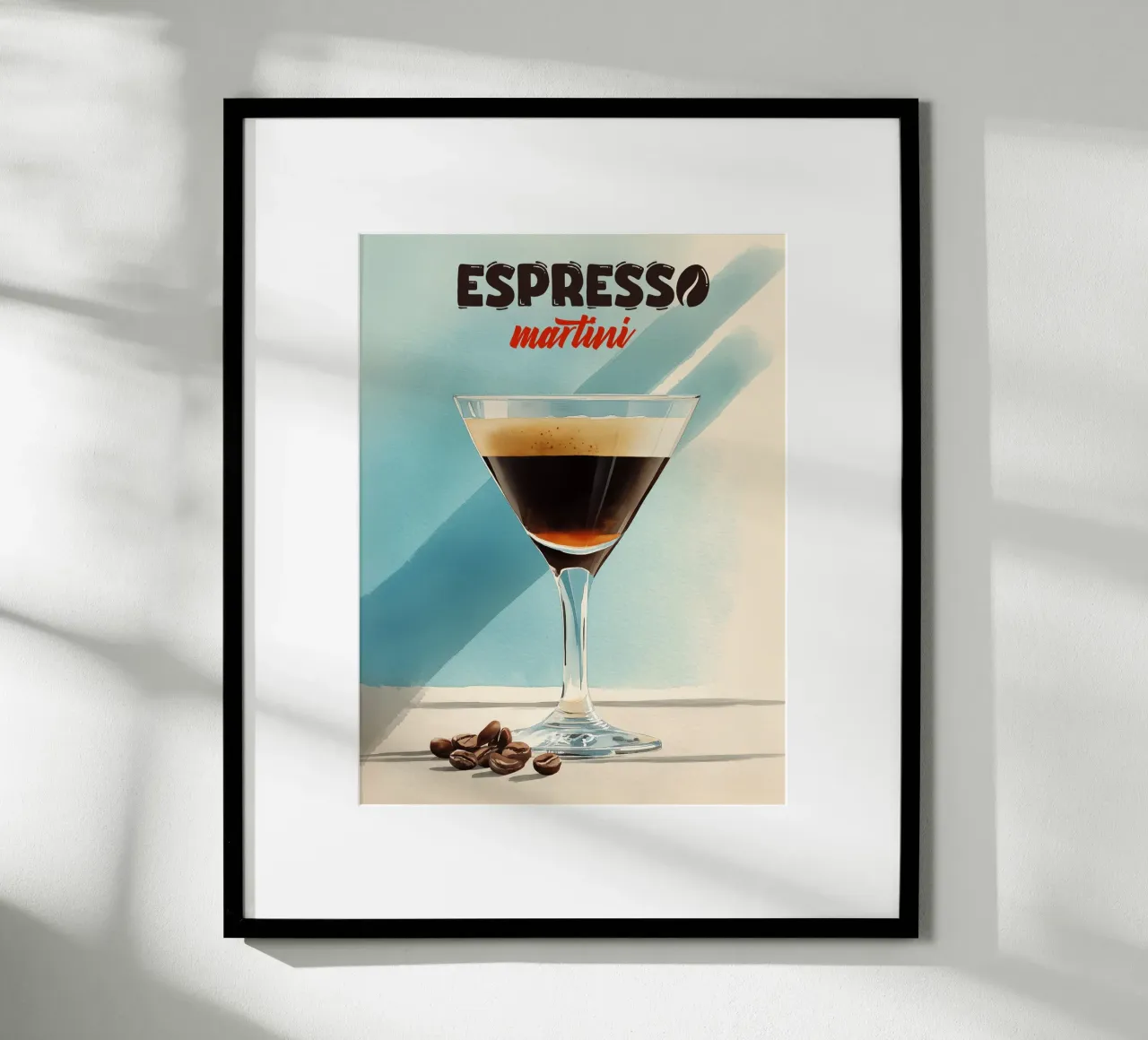 Aqua Glow Espresso Martini hahnemühle by Cocktail Party
