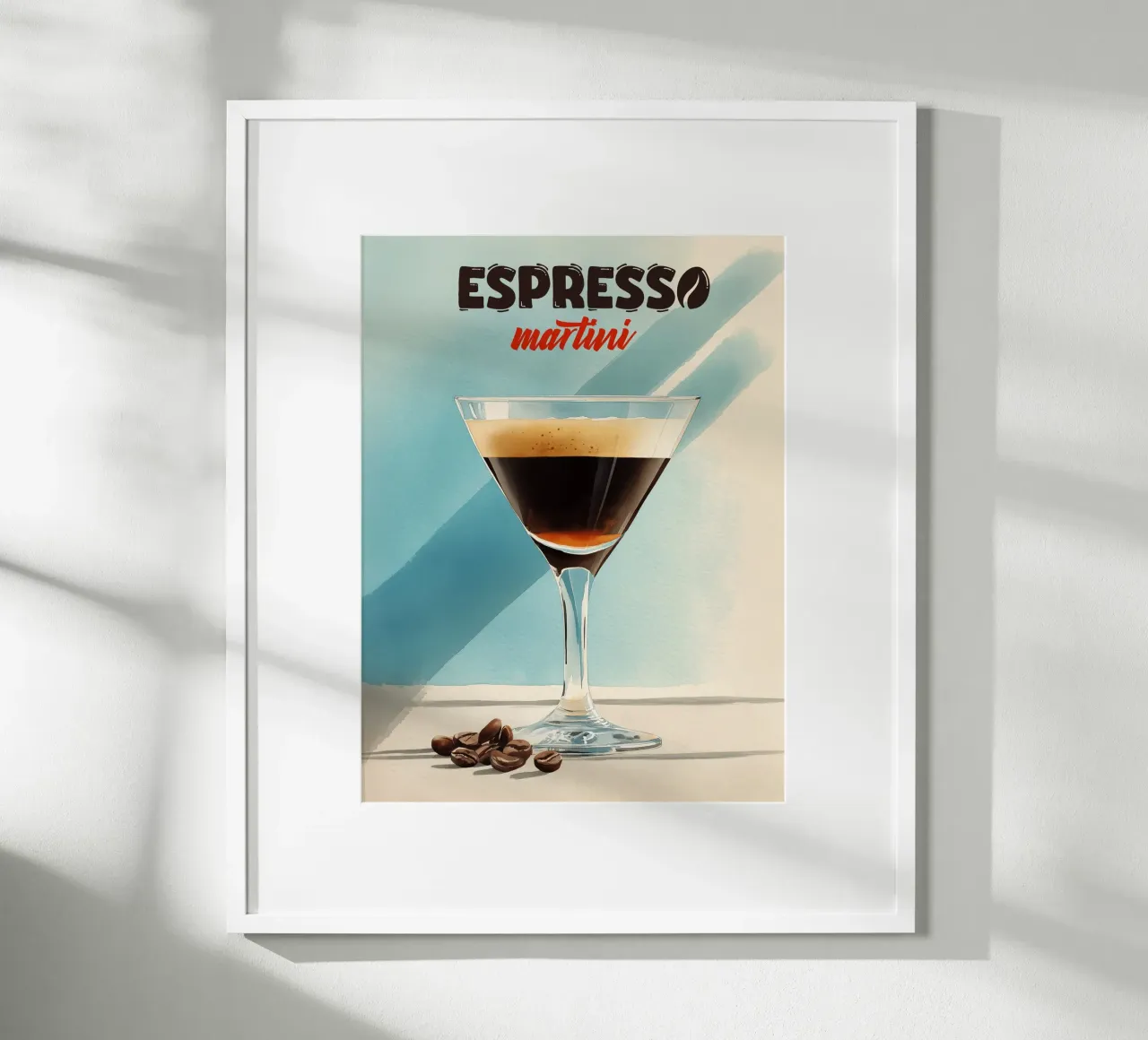 Aqua Glow Espresso Martini hahnemühle by Cocktail Party