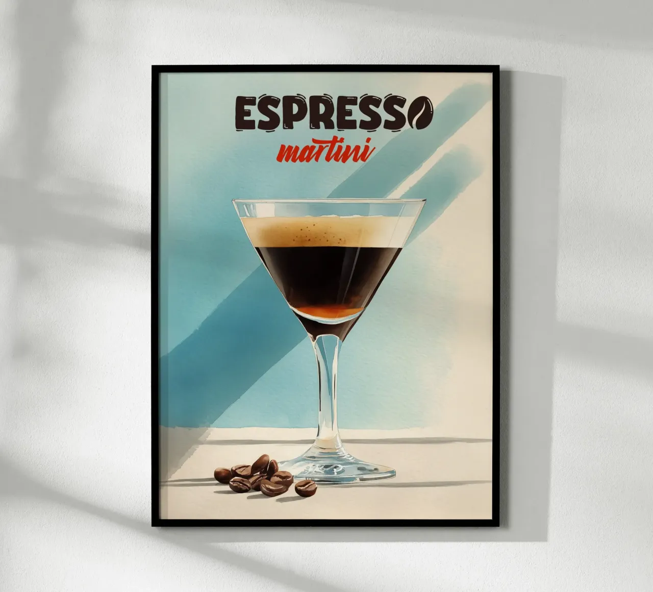 Aqua Glow Espresso Martini hahnemühle by Cocktail Party