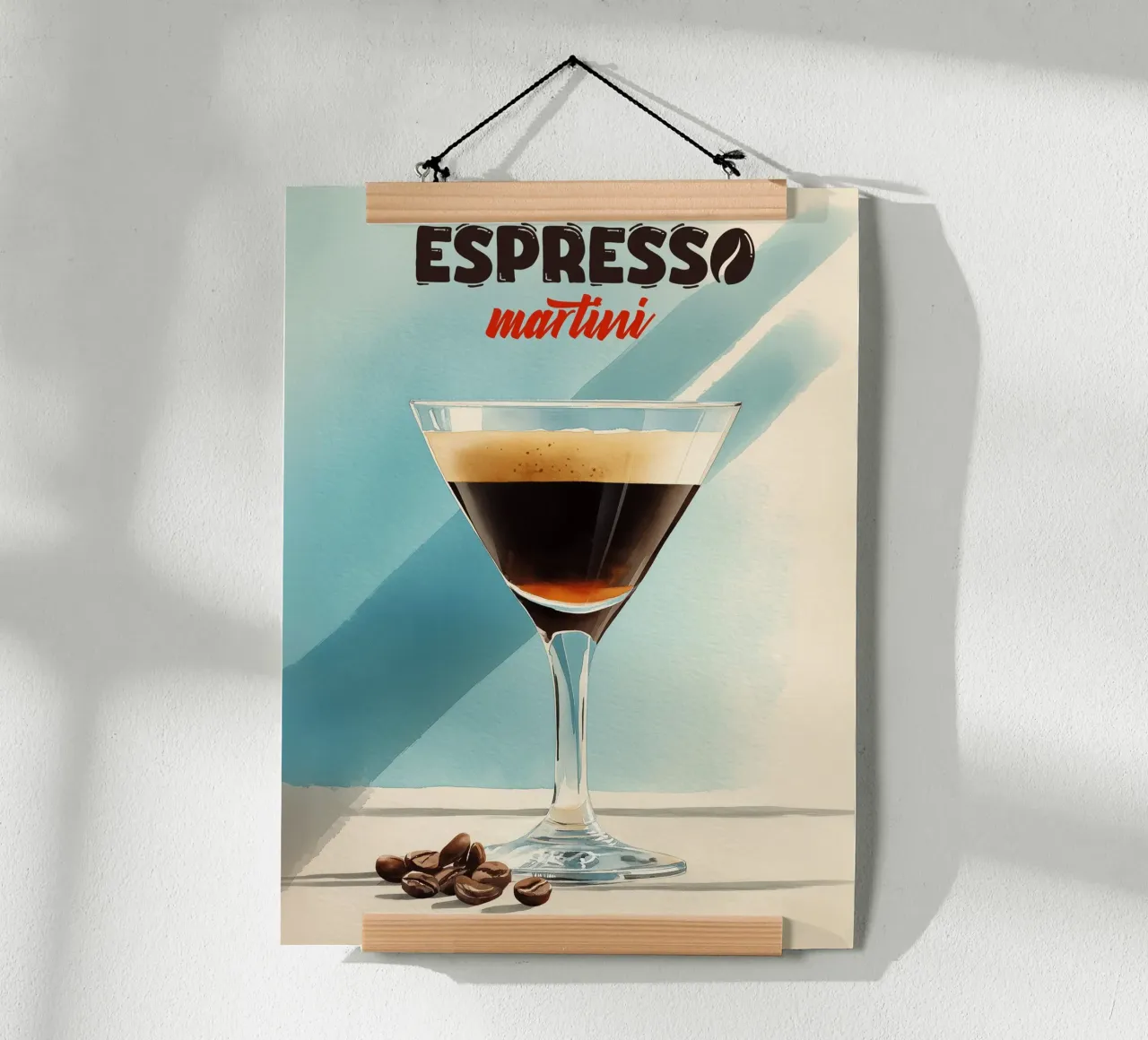Aqua Glow Espresso Martini hahnemühle by Cocktail Party