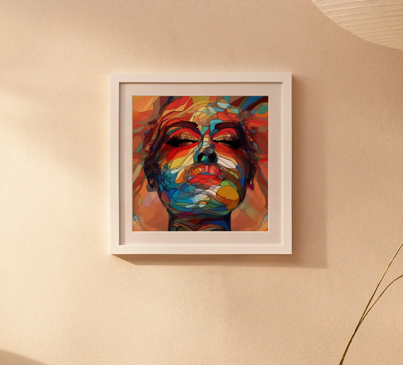 Face_1 poster by Farbträume