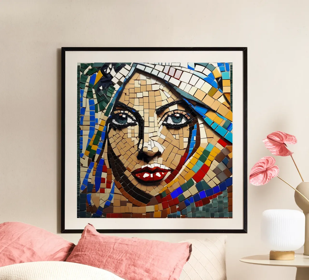 Face_2 poster da Farbträume