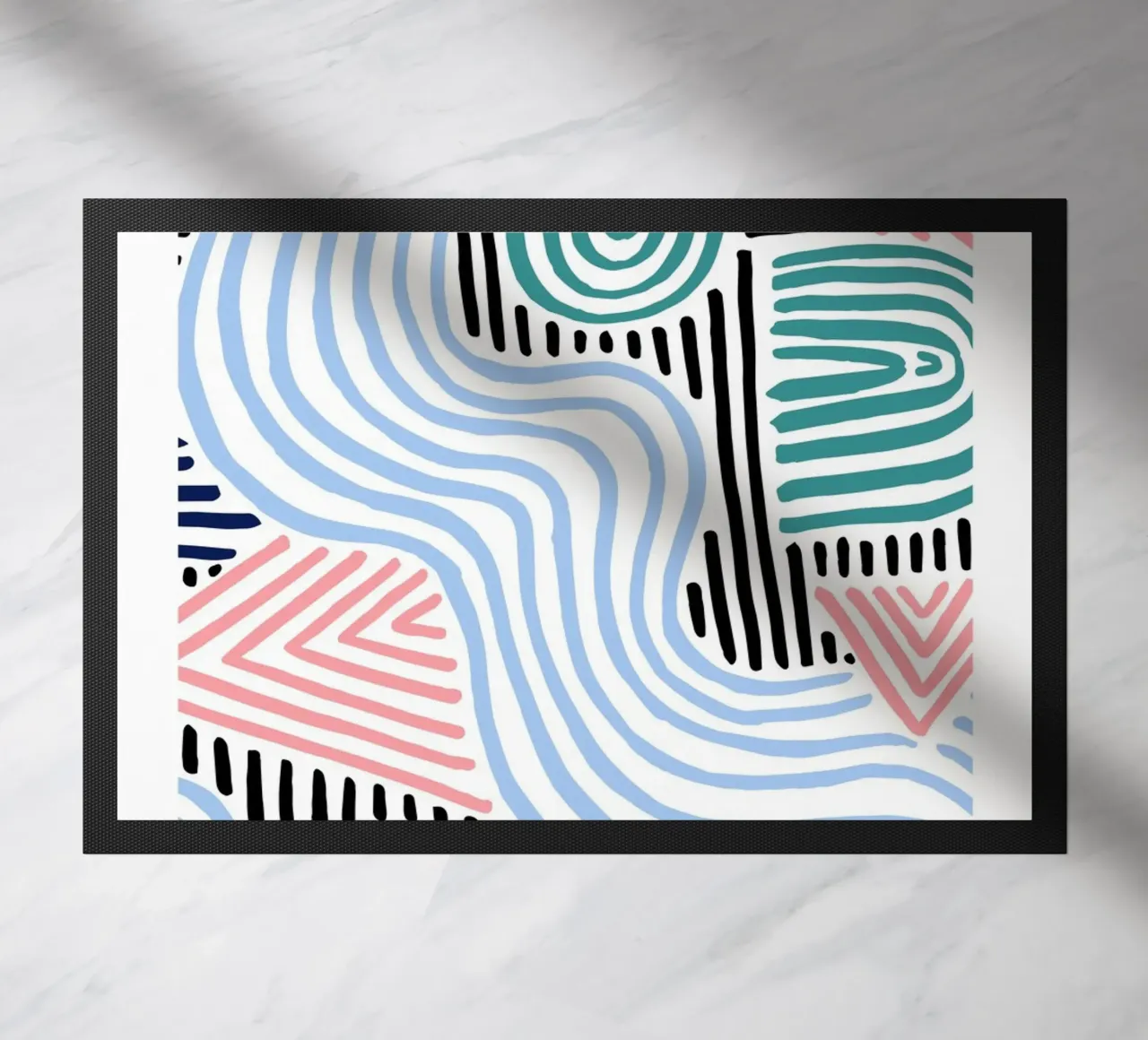 Linee astratte - Pattern art moderni zerbino da Cozy Vibes