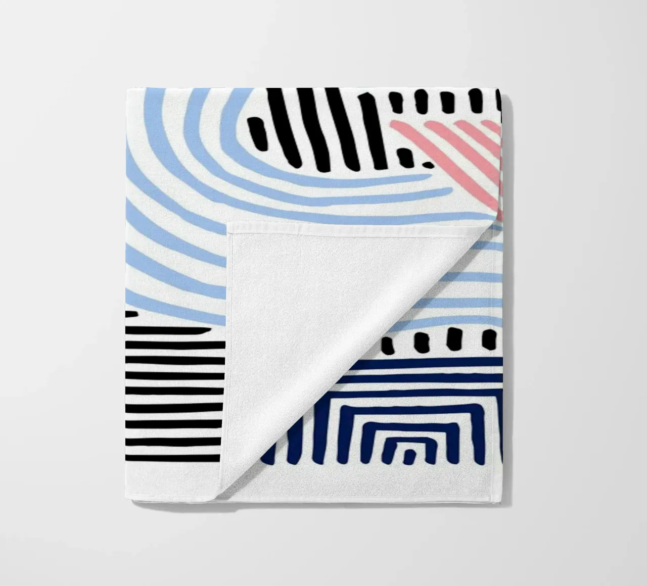 Linee astratte - Pattern art moderni telo mare da Cozy Vibes