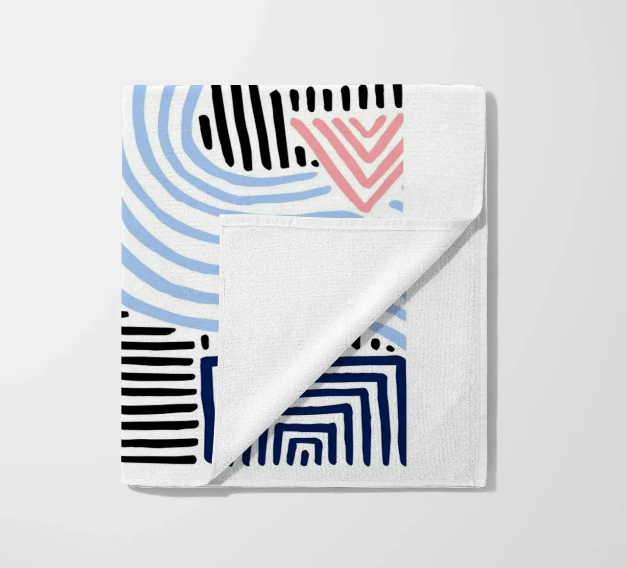 Linee astratte - Pattern art moderni telo mare da Cozy Vibes