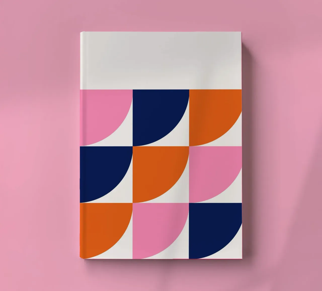 Geo Blocks – Modern Color Shapes notebook by Cozy Vibes