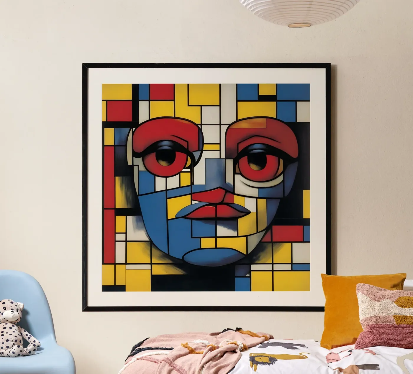 Faccia_3 poster da Farbträume