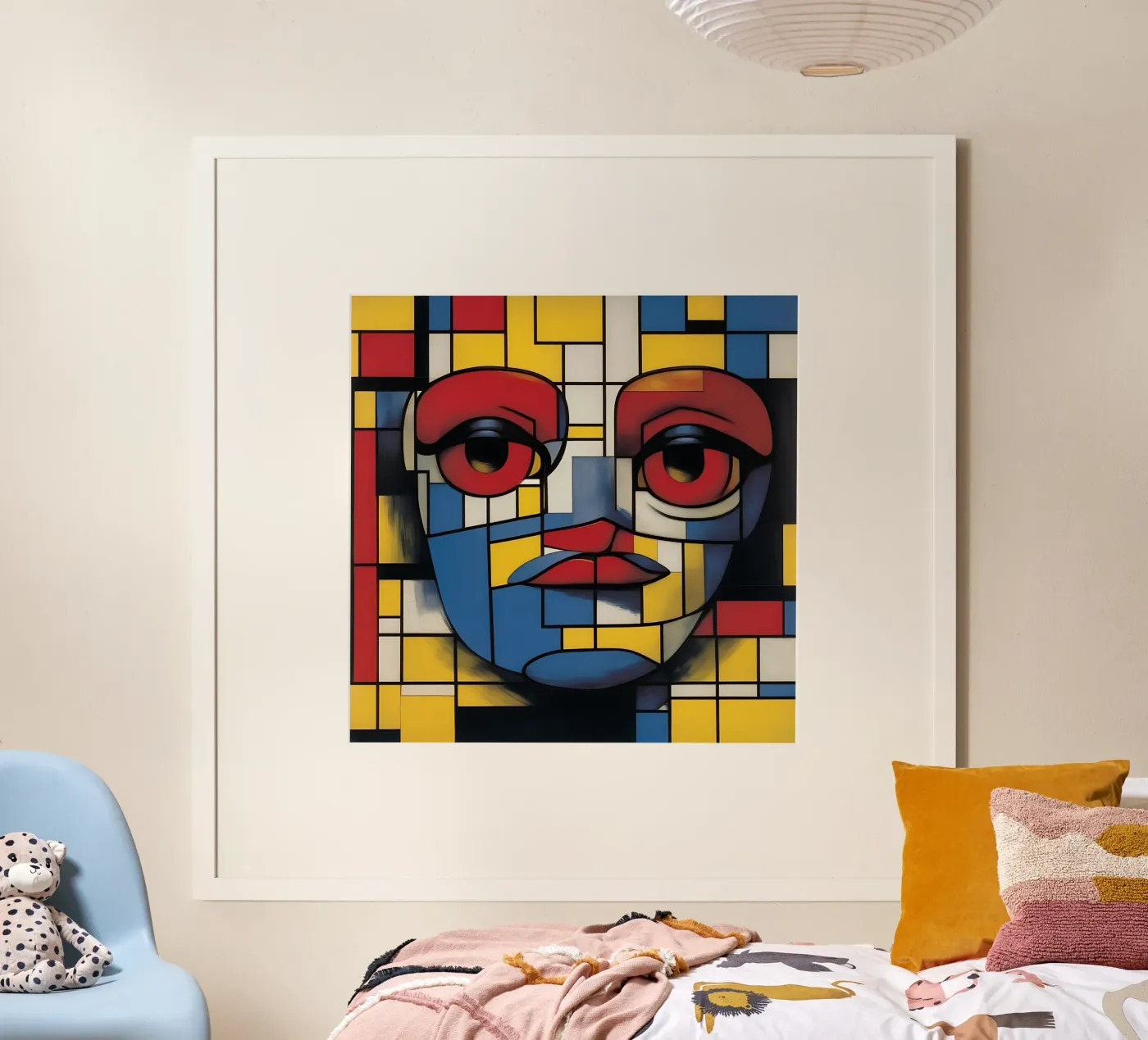 Faccia_3 poster da Farbträume