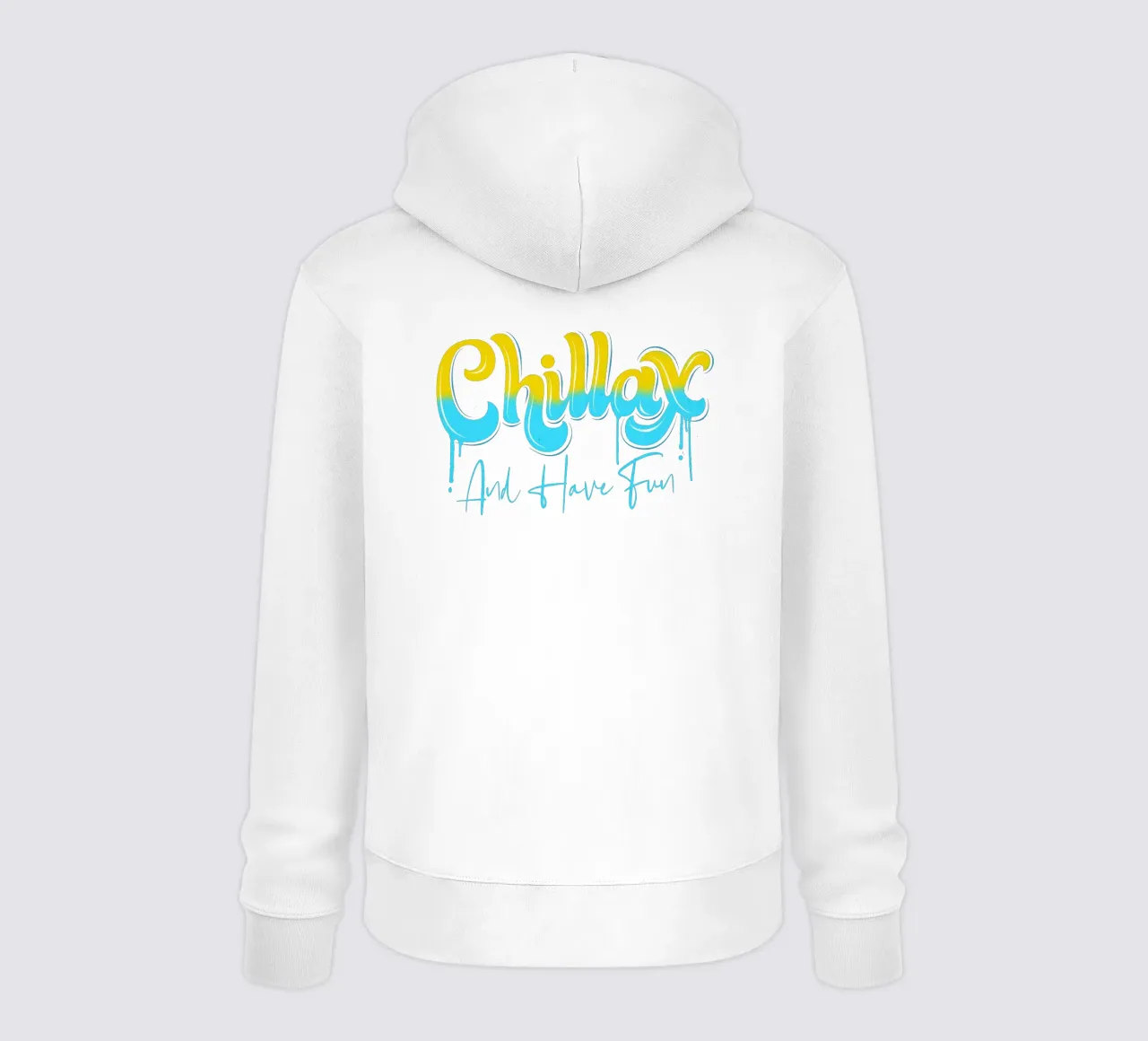 Rilassarsi e rilassarsi. Chillax. Graffiti e Streetstyle. felpa con cappuccio da CalliLetters