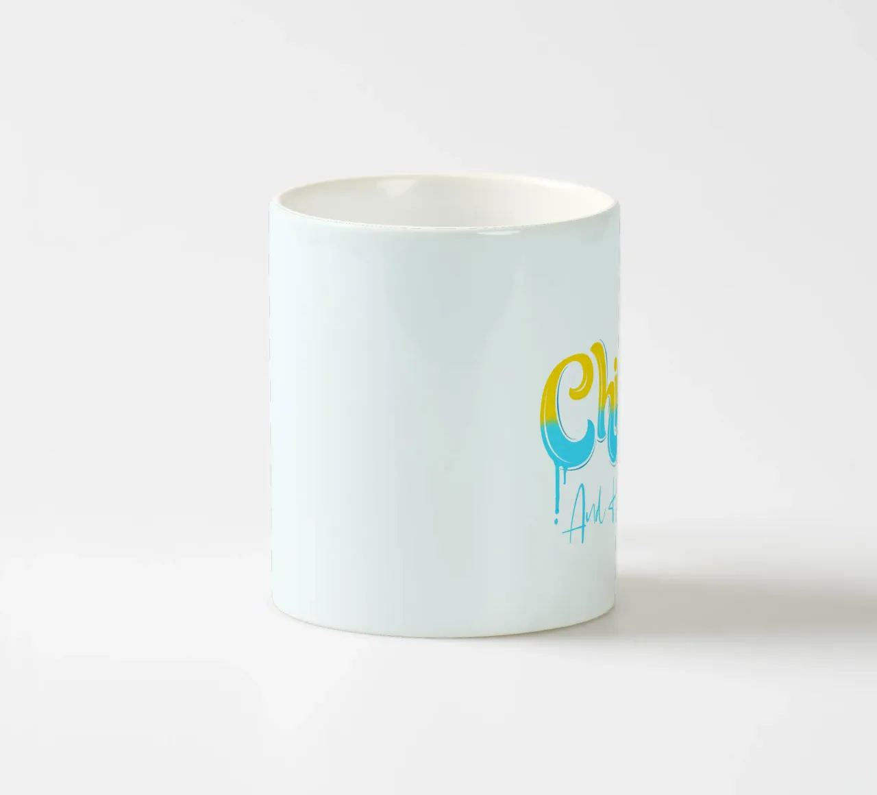 Rilassarsi e rilassarsi. Chillax. Graffiti e Streetstyle. tazza in ceramica da CalliLetters