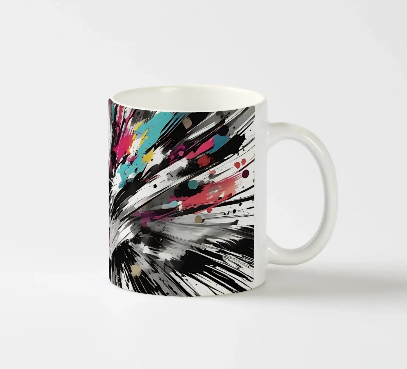 Farbexplosion ceramic mug by Farbträume