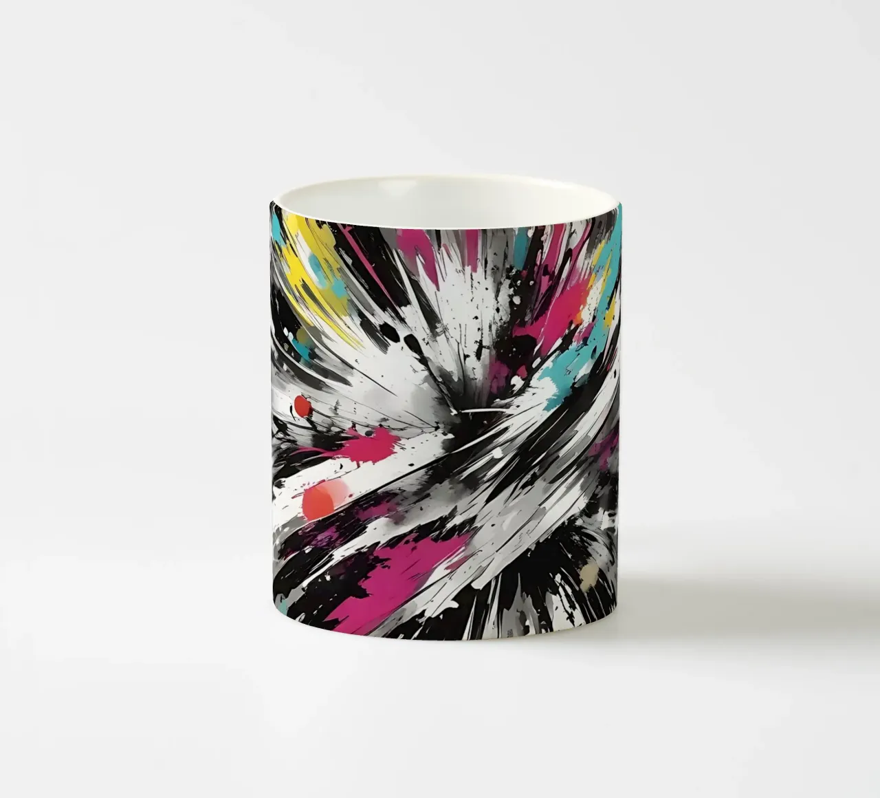 Farbexplosion ceramic mug by Farbträume