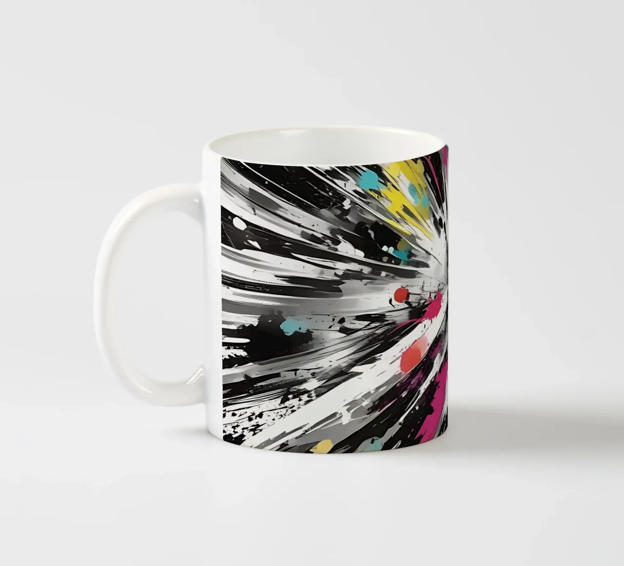 Farbexplosion ceramic mug by Farbträume
