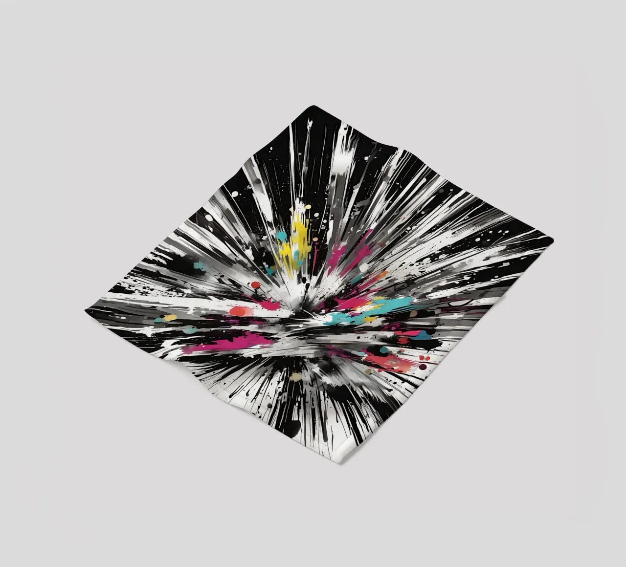 Farbexplosion Fleecedecke von Farbträume